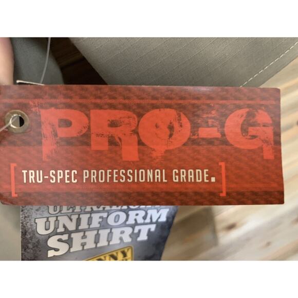 TRU-SPEC 24-7 Series Khaki Field Tactical Long Sleeve Zip Up Shirt Men's Sz XL - Picture 14 of 14